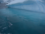 Türkisfarbiges Wasser am Eisberg