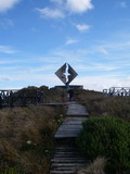 Das Denkmal für die ertrunkenen Seeleute auf Kap Hoorn: ein etwas avantgardistischer Albatros