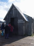 Die kleine Holzkapelle auf Kap Hoorn