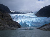 Der Gletscherfuß des nordwestlichen Gletschers